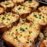 Cheesy Chicken Garlic Bread