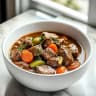 Keto Beef Stew in a Crockpot