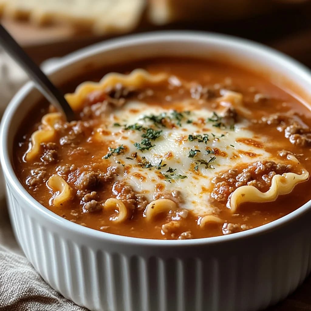 Delicious Lasagna Soup Recipe