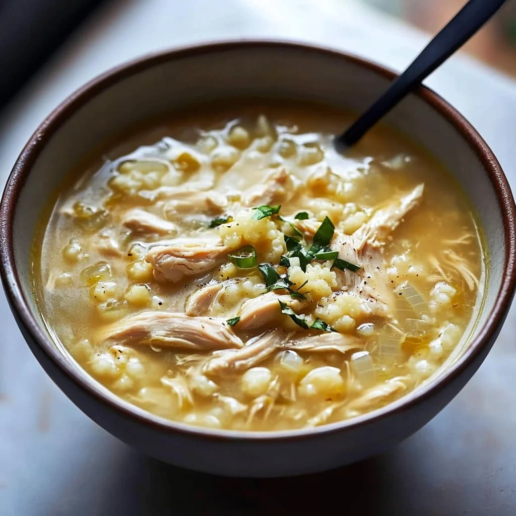 Delicious Cauliflower Chicken Soup Recipe