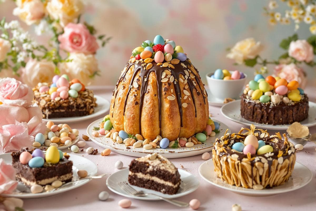 Warm chocolate chip cookies on rustic wood