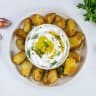 Whipped Feta Dip with Honey Bowl