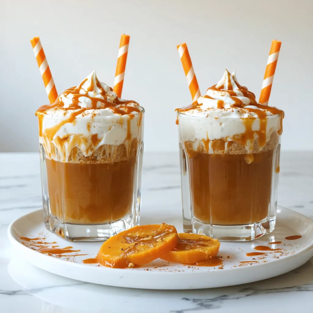 Easy Funny Delicious Pumpkin Floats