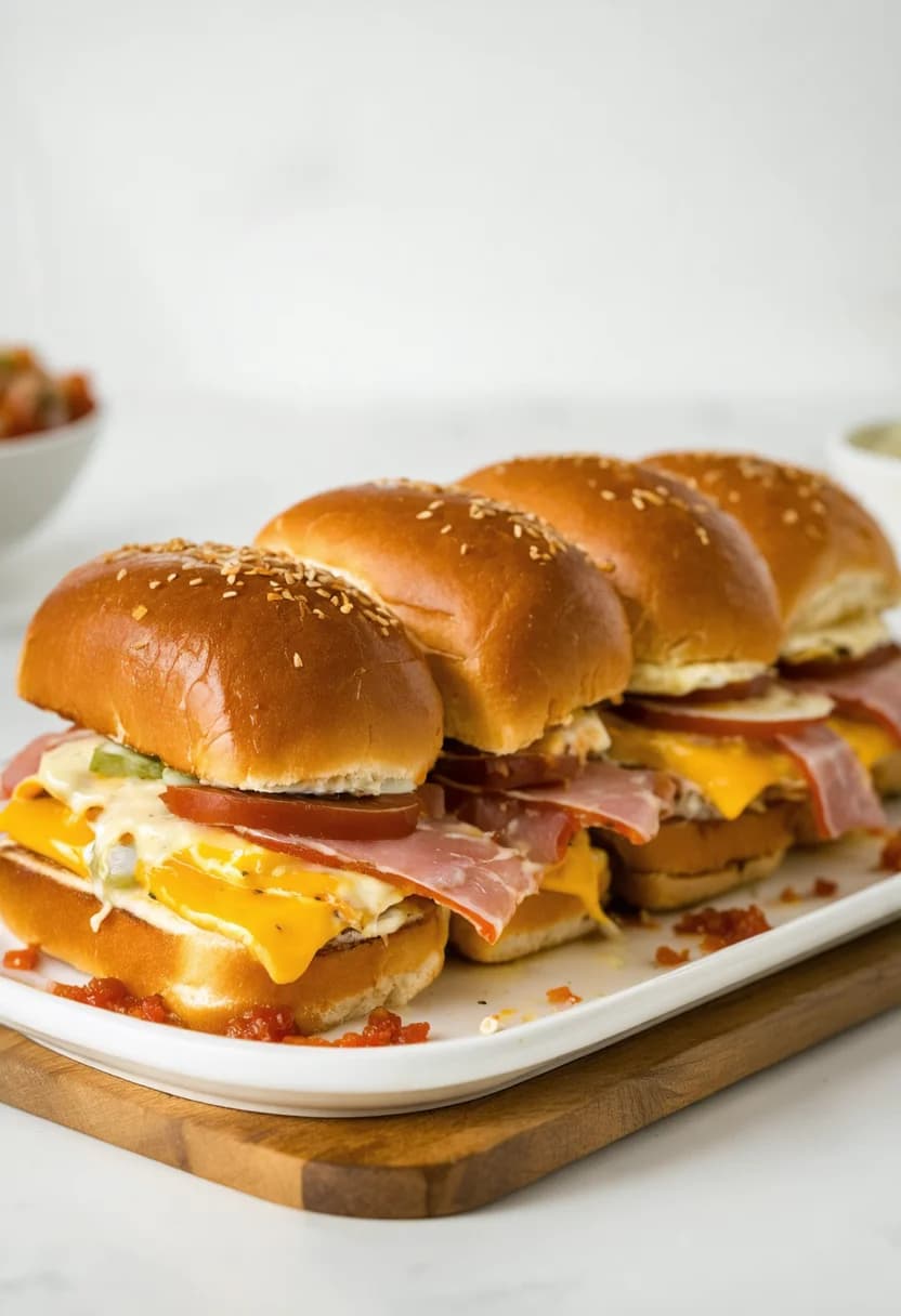 Hot italian sub sliders recipe