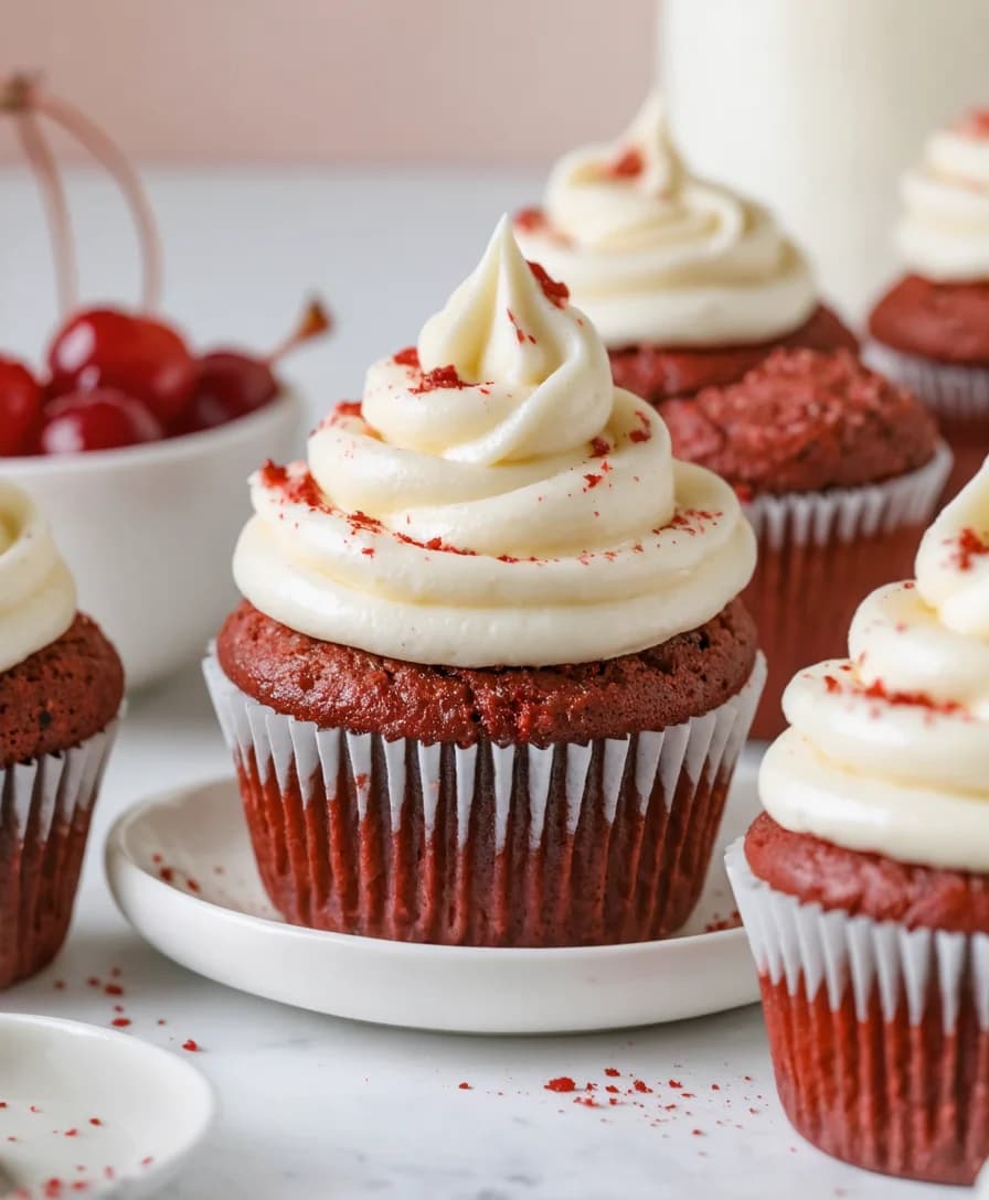 Vegan Red Velvet Cupcakes